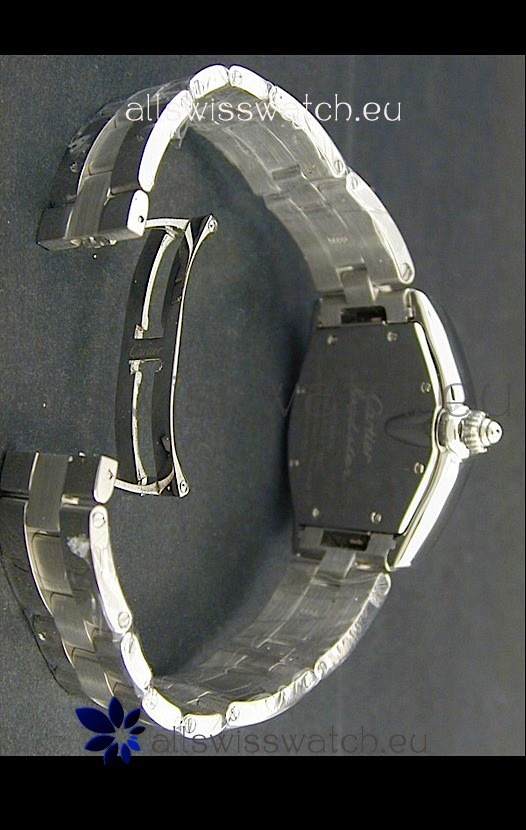 IMG_9081 Cartier Roadster Automatic in Black Dial Replica 4