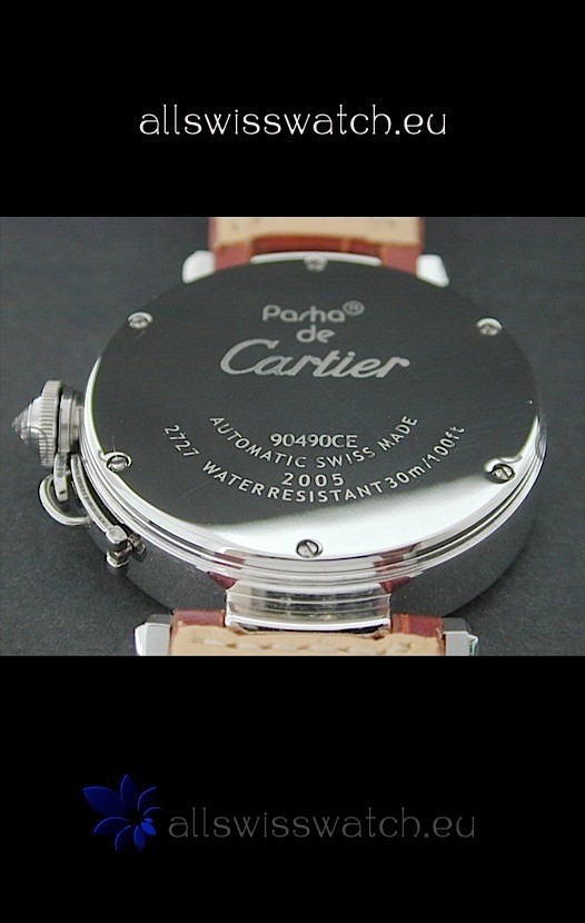 IMG_9081 Cartier Pasha de Automatic in White Dial Replica 4