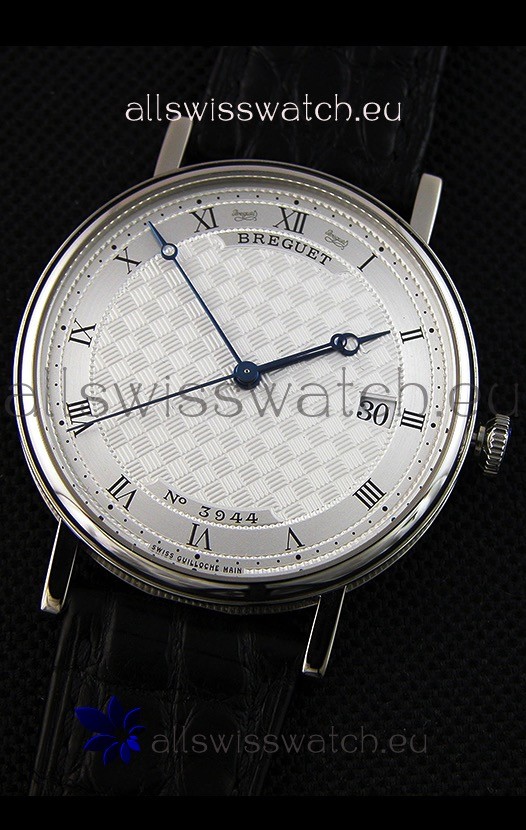 Breguet Classique 5177BB/12/9V6 Stainless Steel with Roman Hour Markers Replica 4