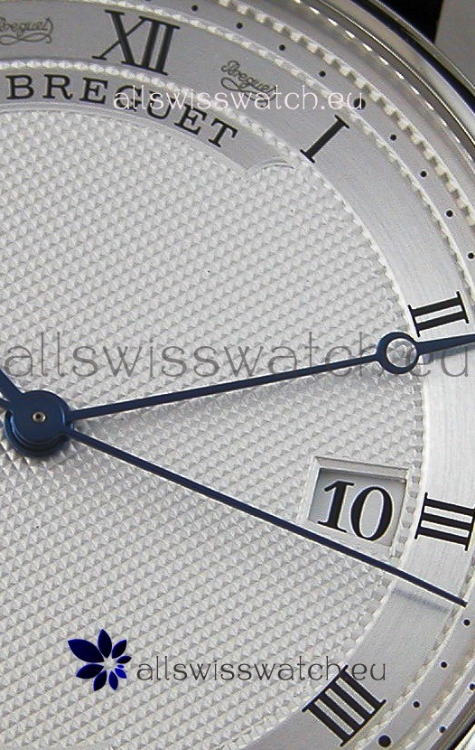IMG_9081 Breguet Classique 5177BB/15/9V6 Stainless Steel with Roman Hour Markers Replica 4
