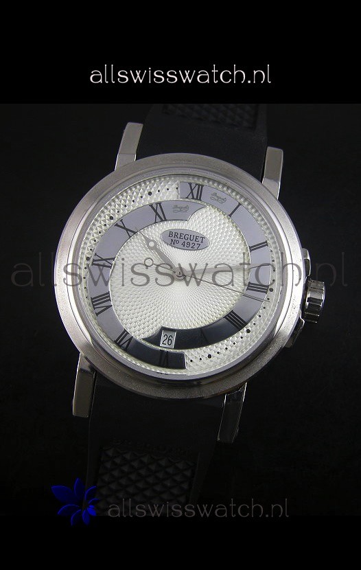 IMG_9081 Breguet 4927 Stainless Steelin White Dial Replica 4