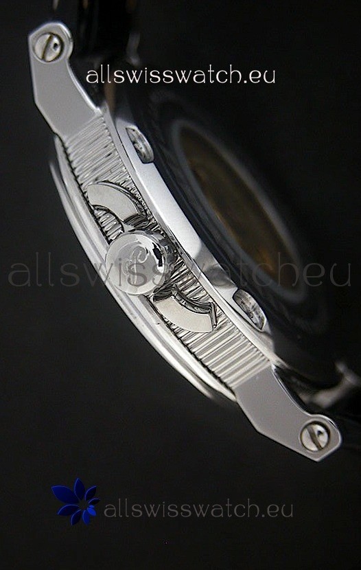 IMG_9081 Breguet De La Marine Steel in Black & White Dial Replica 4