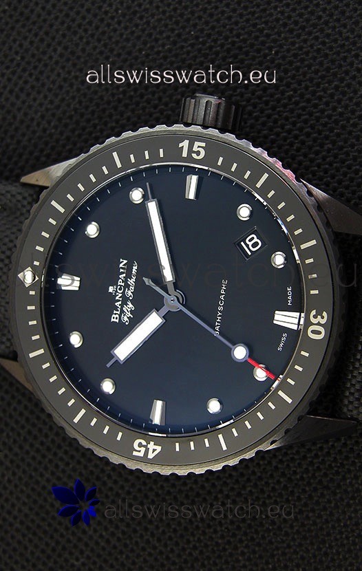 IMG_9081 Blancpain Fifty Fathoms BATHYSCAPHE Edition 1:1 Replica 4