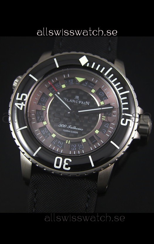 IMG_9081 Blancpain 500 Fathomsin Grey Carbon Dial - 1:1 Mirror Edition Replica 4