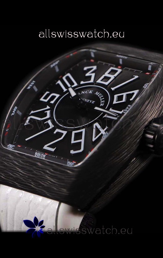 IMG_9081 Franck Muller Vanguard Carbon Casing Black Indexes Replica 4