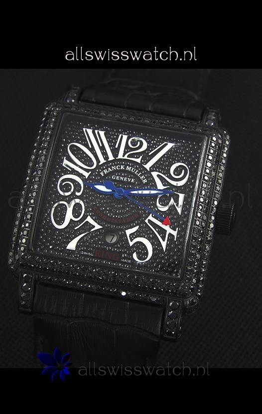 IMG_9081 Franck Muller Conquistador King Automaticin Black PVD Case Replica 4