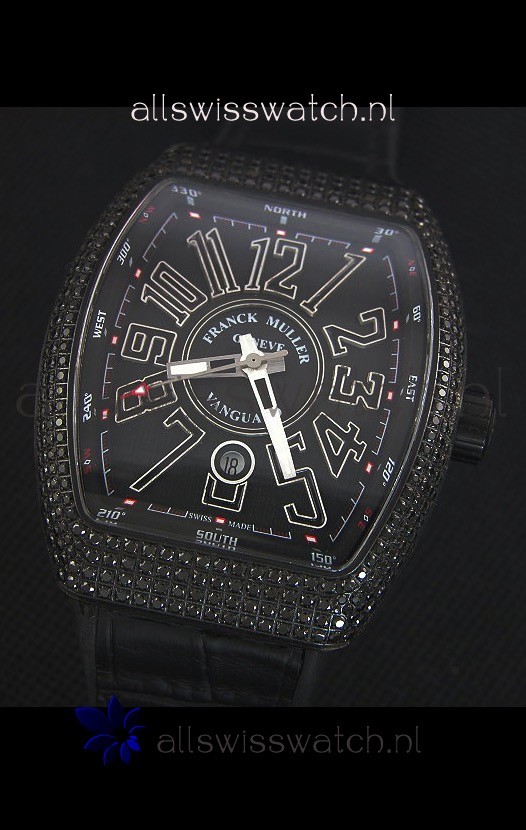 IMG_9081 Franck Muller Vanguardin PVD Coated Case Replica 4