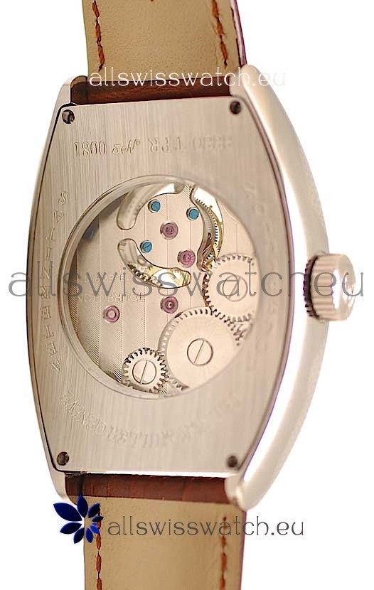 IMG_9081 Franck Muller Aeternitas Tourbillon Gold in Brown Strap Replica 4