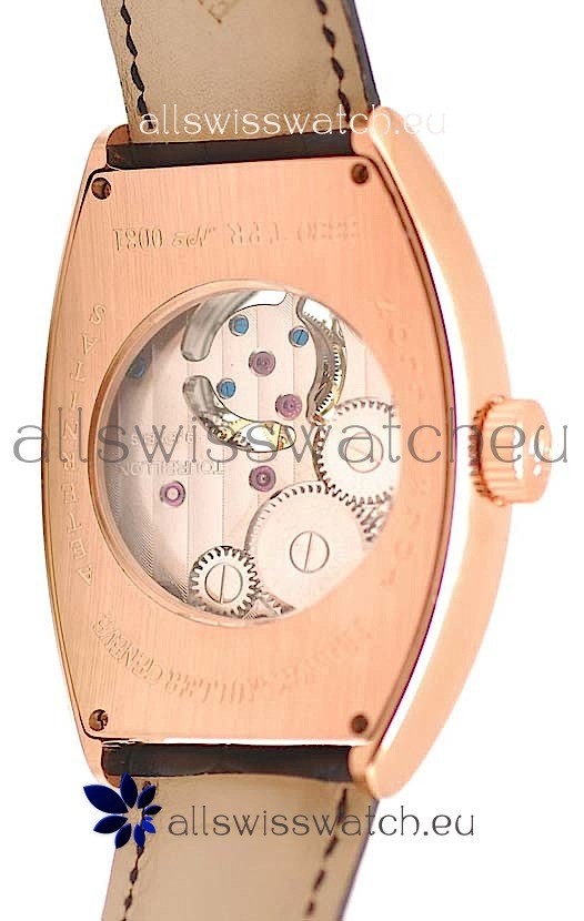 IMG_9081 Franck Muller Aeternitas Tourbillon Gold in Black Strap Replica 4