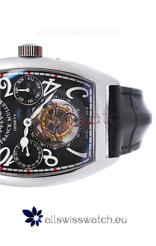 IMG_9081 Franck Muller Casablanca Calender Tourbillon in Black Dial Replica 4