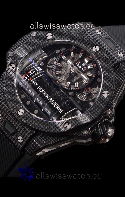 IMG_9081 Hublot Big Bang MP-11 Power Reserve 3D Carbon Replica 4