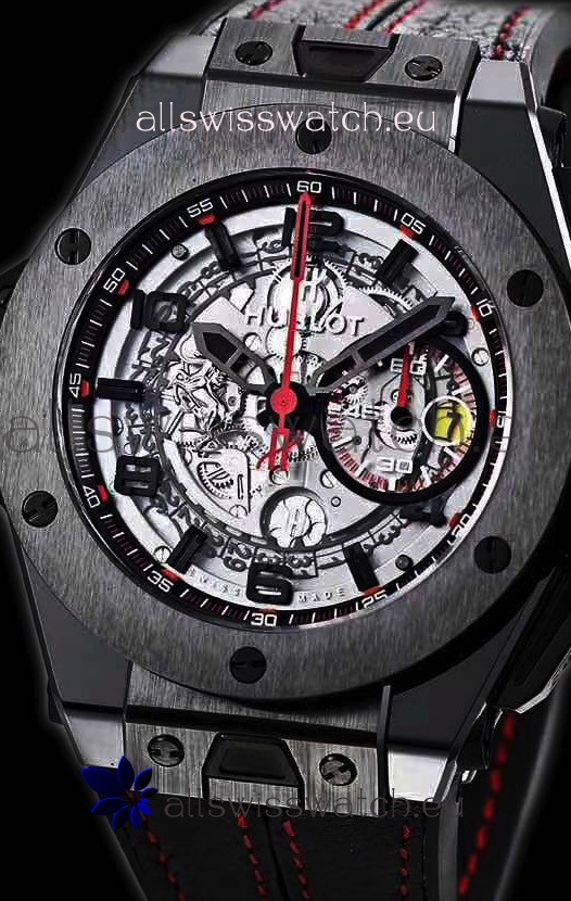 Hublot Big Bang Red Magic Carbon Ceramic Replica 4