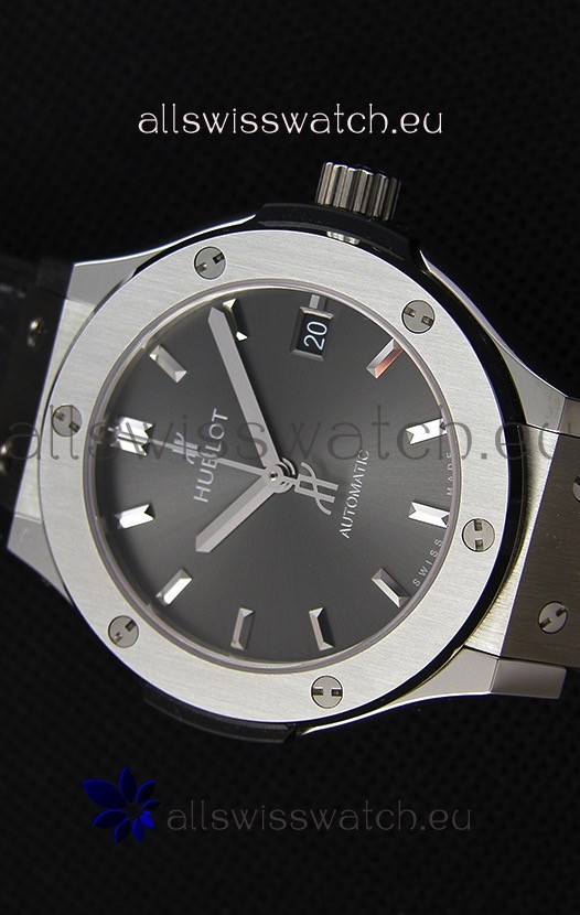 IMG_9081 Hublot Big Bang Classic Fusion 38MM 1:1 Mirror Grey Dial Replica 4