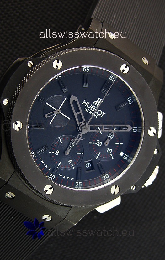 IMG_9081 Hublot Big Bang All Black PVD: 1:1 Mirror Replica 4