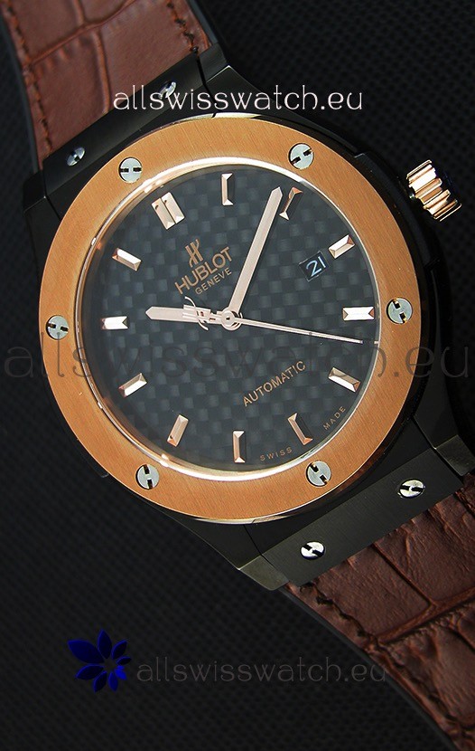 Hublot Classic Fusion Ceramic King Gold- 1:1 Mirror Replica 4