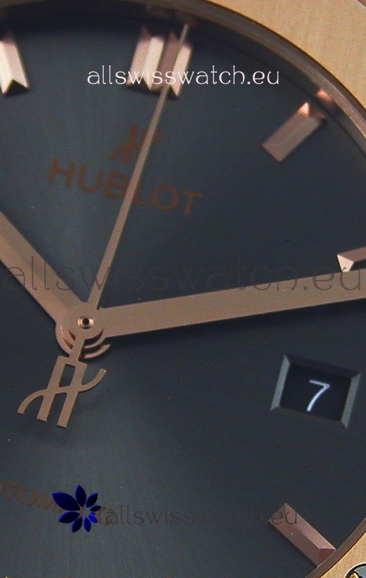 IMG_9081 Hublot Classic Fusion Racing Grey King Gold- 1:1 Mirror Replica 4