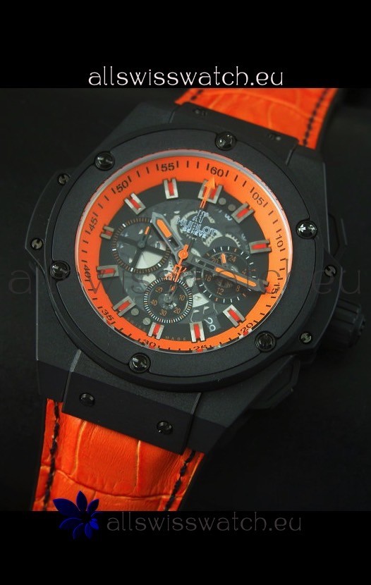 IMG_9081 Hublot Big Bang Volcano Skeleton Quartz 45MM Replica 4