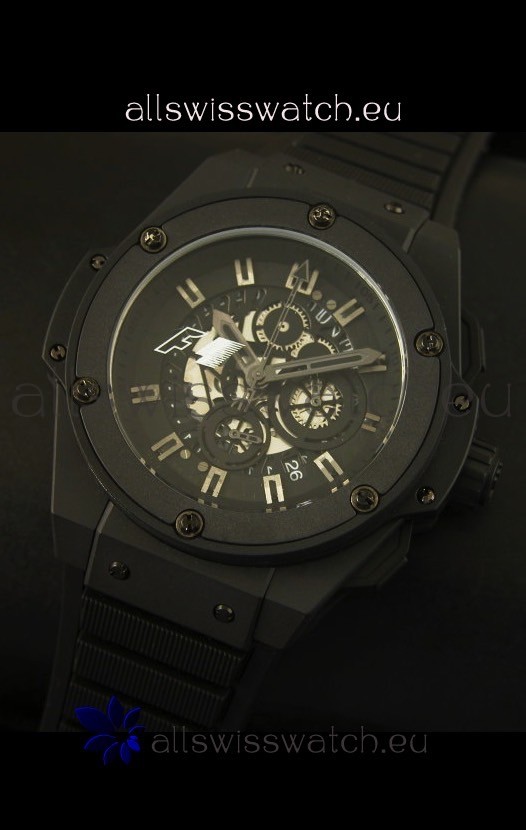 IMG_9081 Hublot Big Bang King F1 PVD Quartz 45MM Replica 4