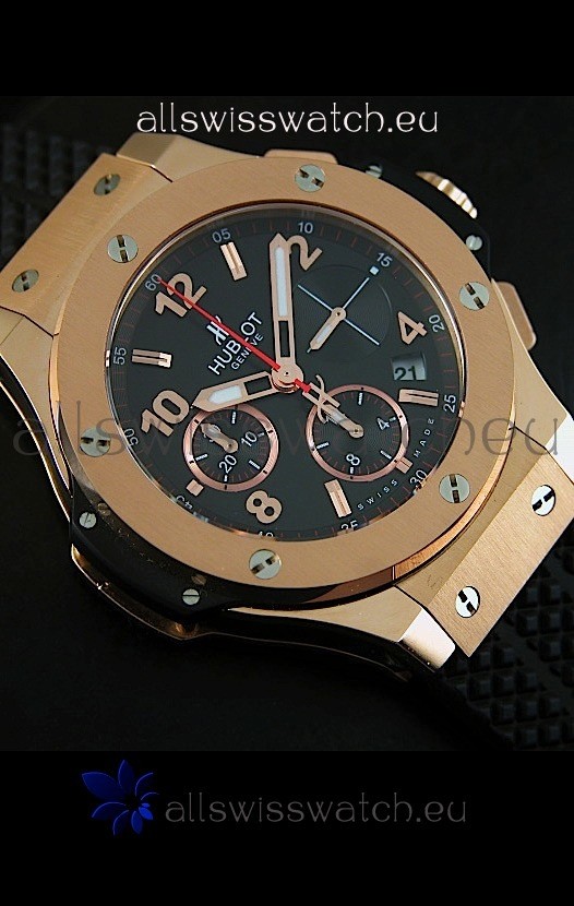 IMG_9081 Hublot Big Bang Pink Gold Casing 40MM - 1:1 Mirror Replica 4