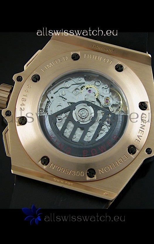 IMG_9081 Hublot Big Bang King Power Formula 1 in Pink Gold Case Replica 4