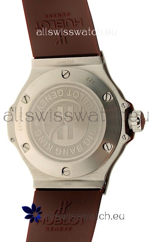 IMG_9081 Hublot Big Bang King Cappuccino Diamonds Quartz Replica 4