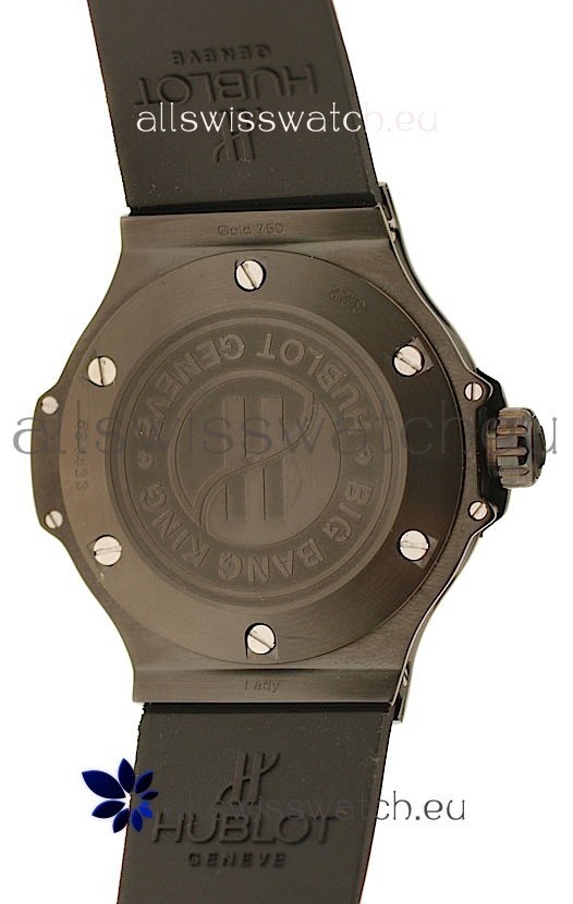 IMG_9081 Hublot Big Bang All Black Diamonds Quartz Replica 4