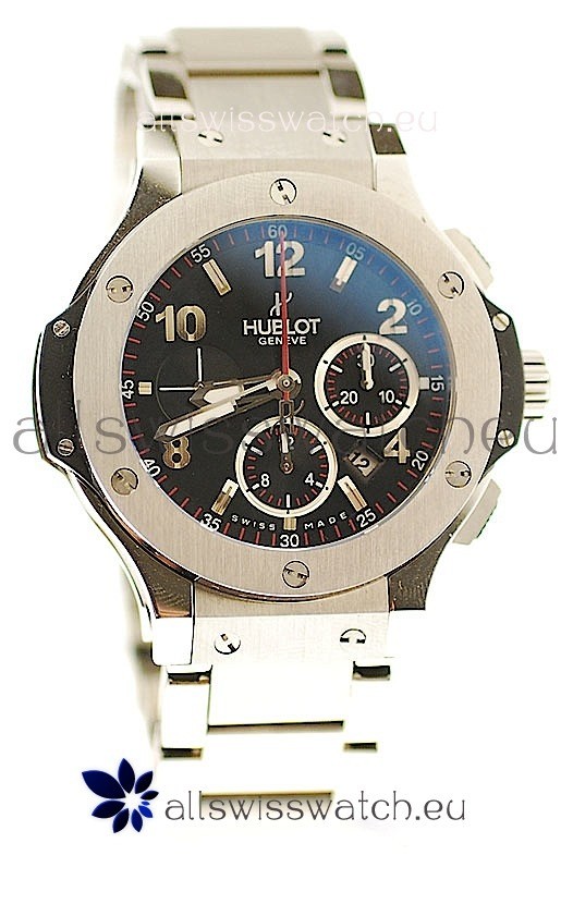 IMG_9081 Hublot Big Bang in Stainless Steel Strap Replica 4