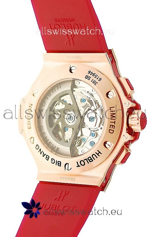 IMG_9081 Hublot Gold Big Bang Tutti Fruitti Red Replica 4