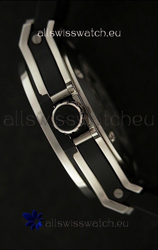 IMG_9081 Hublot Luna Rossa Quartz in Diamond Plated Replica 4