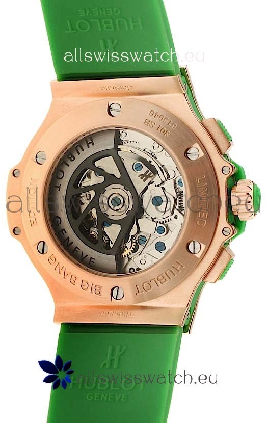 IMG_9081 Hublot Gold Big Bang Tutti Frutti Apple Replica 4