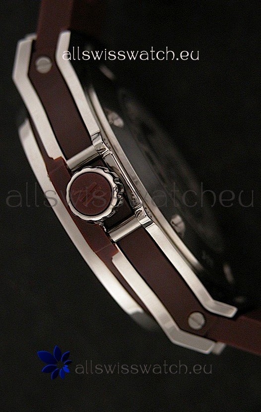 IMG_9081 Hublot Big Bang King Quartz in Brown Dial Replica 4