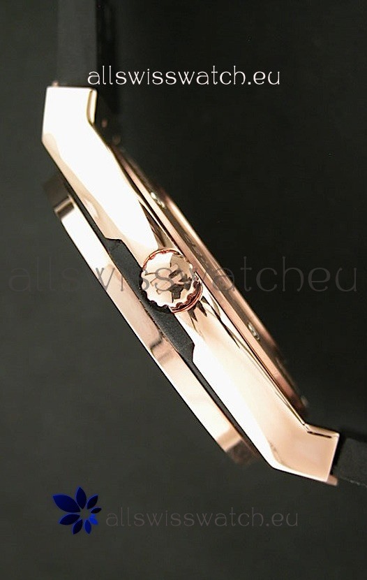 IMG_9081 Hublot Classic Fusion FIFA Edition in Pink Gold Case Replica 4