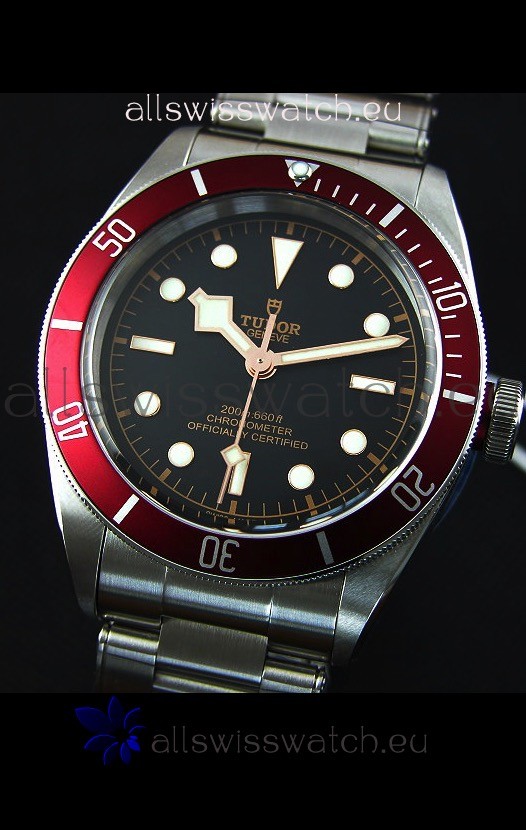 IMG_9081 Tudor Heritage Black Bay Red Bezel1:1 Ultimate Mirror Edition Replica 4