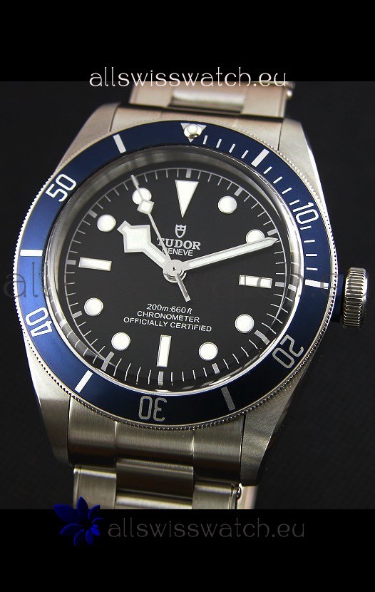 IMG_9081 Tudor Heritage Black Bay Shield1:1 Ultimate Mirror Edition Replica 4