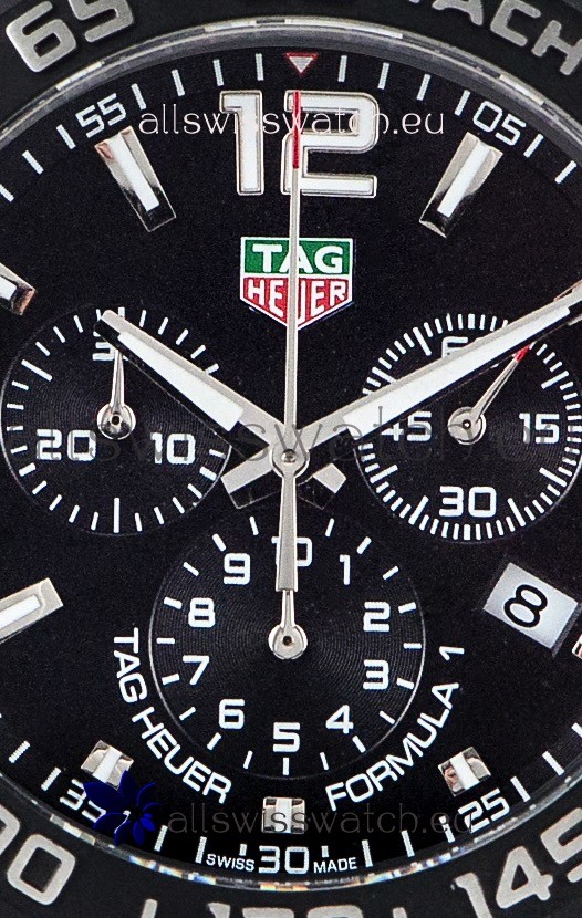 IMG_9081 Tag Heuer Formula 1 Chronograph Quartz Black Dial Replica 4