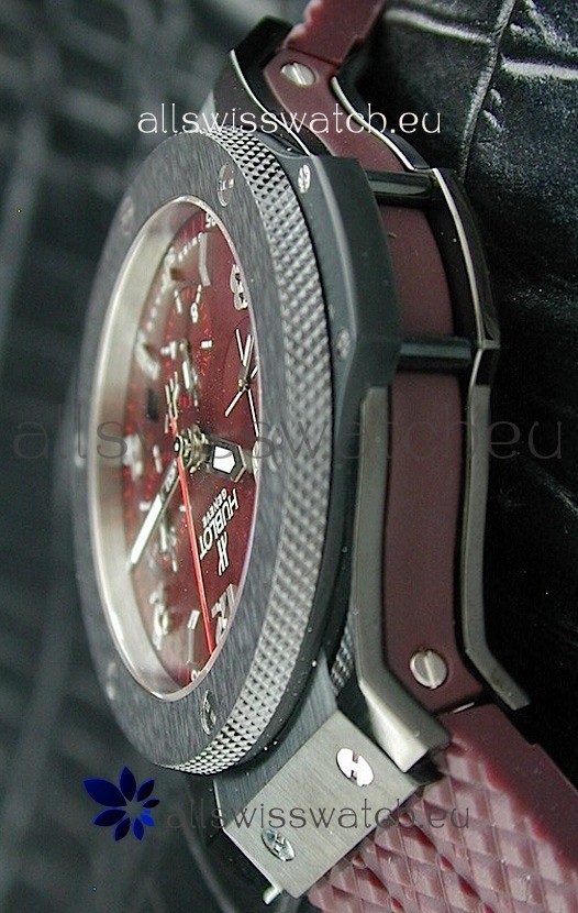IMG_9081 Hublot Big BangRed Checkered Dial Replica 4