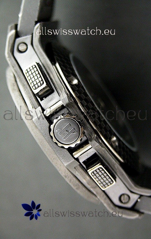IMG_9081 Hublotin Black Fibre Carbon Dial Replica 4