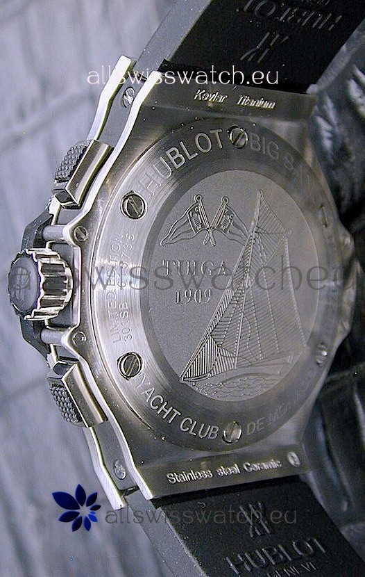 IMG_9081 Hublot Big Bang Geneve Yacht Club Ceramic Bezel Replica 4