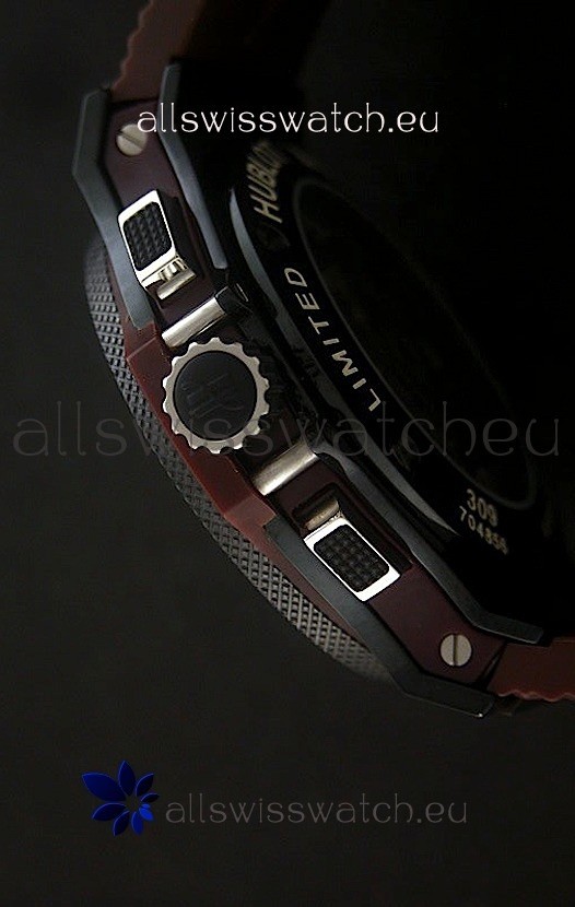 IMG_9081 Hublot Big Bang Limited EditionBrown Dial Replica 4