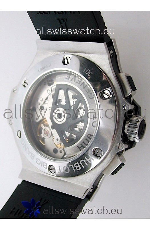 Hublot Big BangBlack Checkered Dial Replica 4