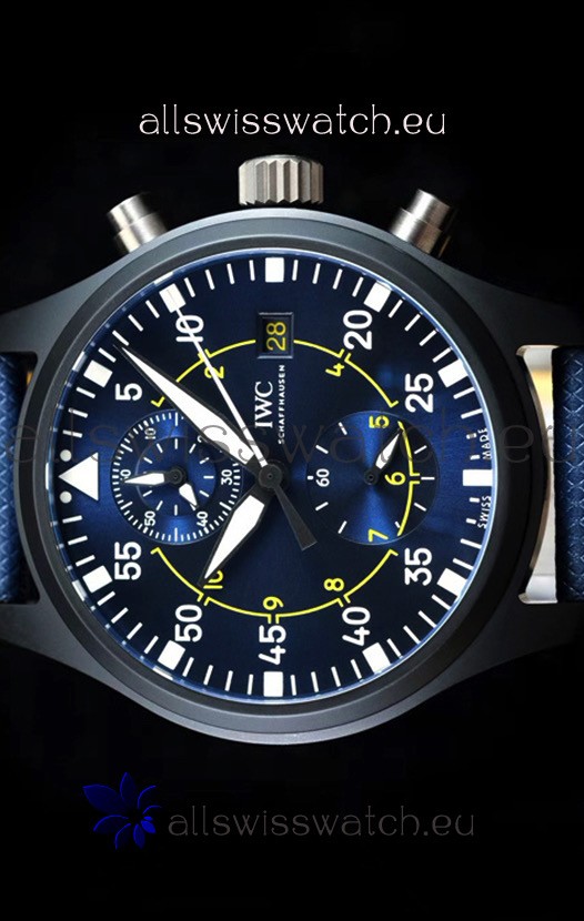 IMG_9081 IWC Pilot's Chronograph IW389008 Blue Angels Edition 1:1 Mirror Replica 4