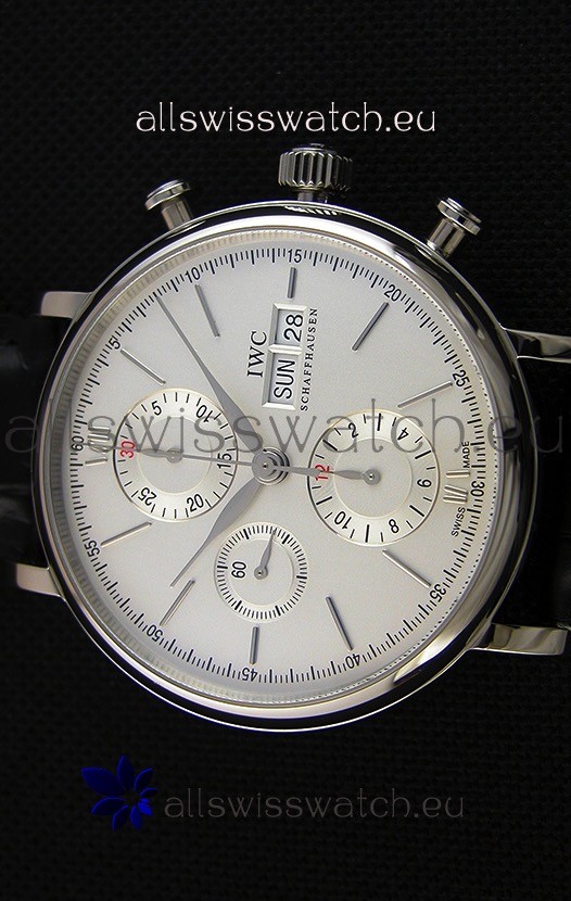 IMG_9081 IWC Portofino Chronograph IW391007 White Dial 1:1 Mirror Replica 4