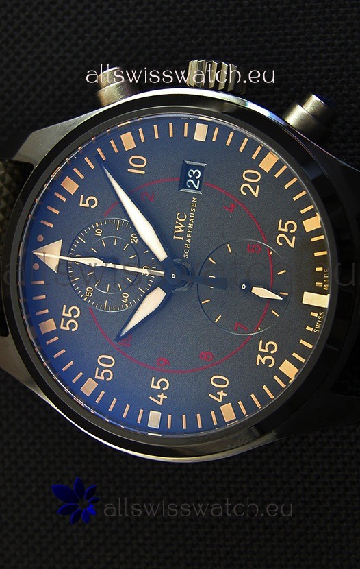 IMG_9081 IWC Pilot's Chronograph Top Gun Miramar IW389002 Ceramic Anthracite Dial 1:1 Mirror Replica 4