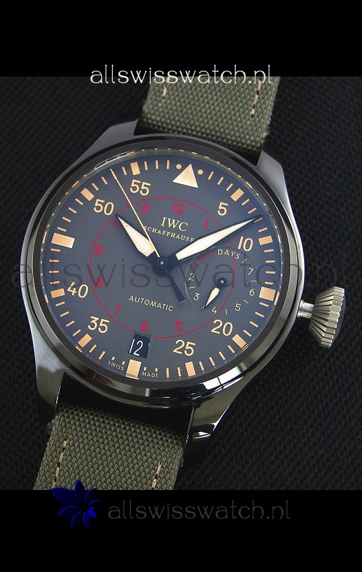 IMG_9081 IWC Big Pilots Top Gun Miramar IW501902 1:1 Mirror Ceramic Case Replica 4