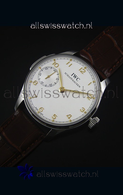 IWC Portuguese Handwind Ref# IW5242 1:1 Mirror Replica 4
