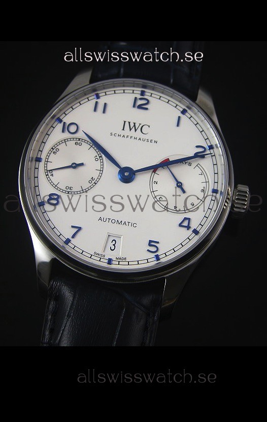 IMG_9081 IWC IW500705 Portugieser 1:1 Mirror White Dial - Updated 2016 Version Replica 4