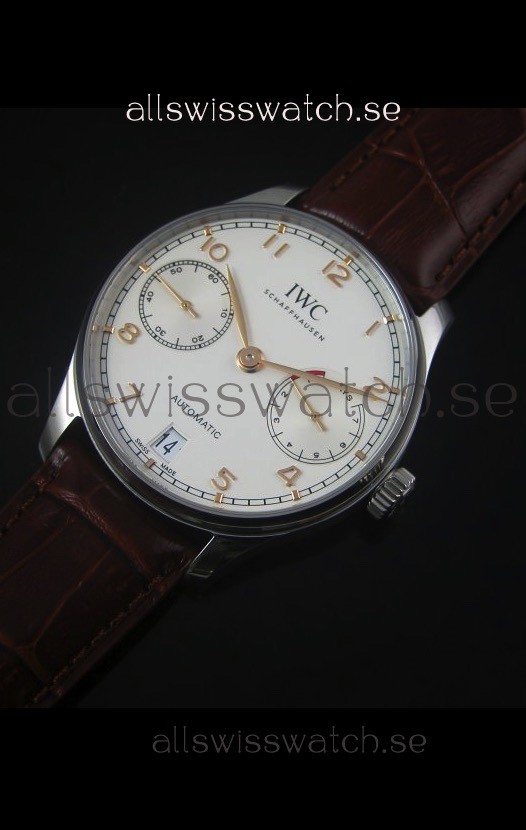 IMG_9081 IWC IW500704 Portugieser 1:1 Mirror White Dial - Updated 2016 Version Replica 4