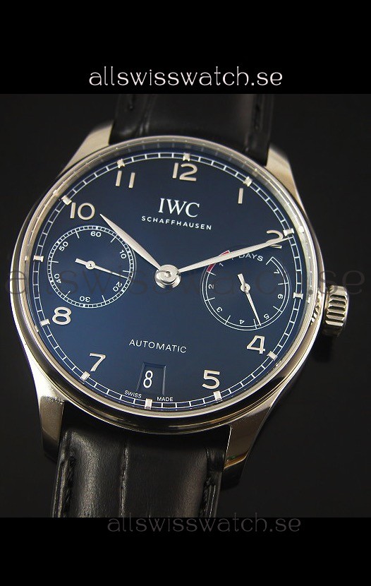 IMG_9081 IWC IW500703 Portugieser 1:1 Mirror Black Dial - Updated 2016 Version Replica 4