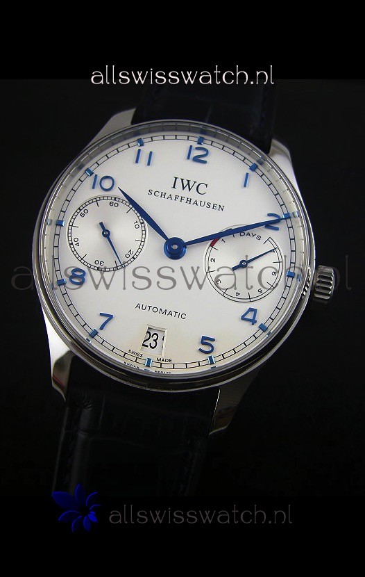 IMG_9081 IWC Portugieser IW500705 Automatic in White Dial - Updated 1:1 Mirror Replica 4