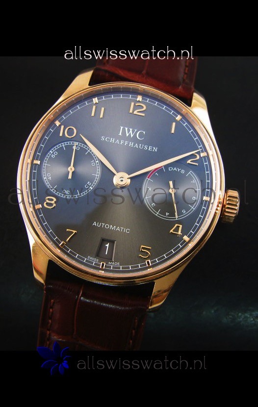 IWC Portugieser IW500702 Automatic in Grey Dial - Updated 1:1 Mirror Replica 4